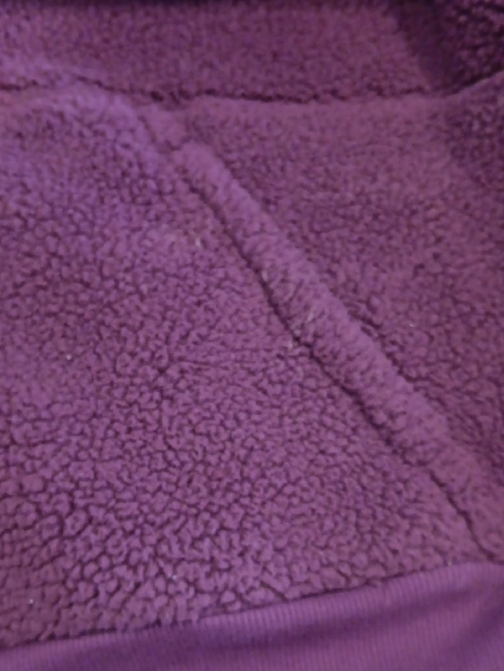 All in motion Plush Hooded Puffer Jacket - Deep Purple - Picture 4 of 5